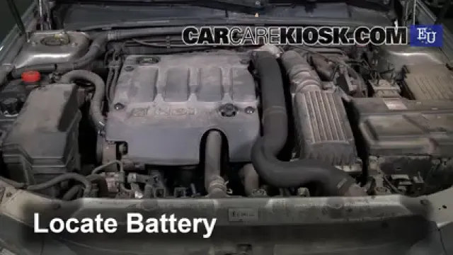 2000 Peugeot 406 LX HDi 2.0L 4 Cyl. Turbo Diesel Batterie Changement